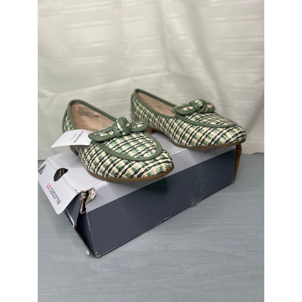 Liz Claiborne Granby Round Toe Loafers Green Multi Womens Size 5.5M - Picture 8 of 15